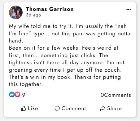 Review from Thomas about NeckPro